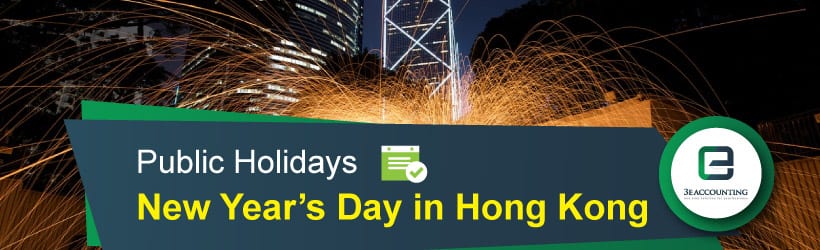 New Year's Day in Hong Kong