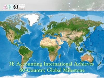 3E Accounting Achieves 80-Country Global Milestone