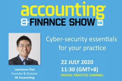 3E Accounting Limited Founder Lawrence Chai Is Invited Speaker At Accounting And Finance Show Hong Kong