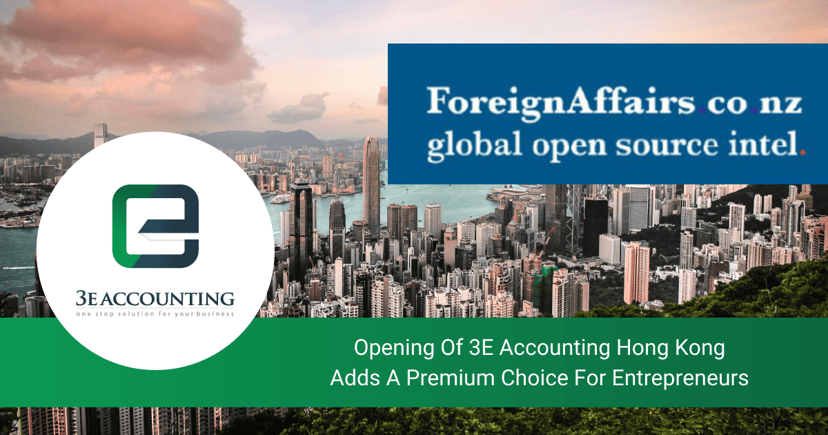3E Accounting Hong Kong Is A Premium Choice For Entrepreneurs
