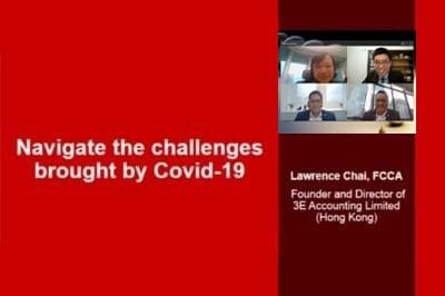 Founder Lawrence Is Invited Speaker at ACCA Hong Kong Webinar – 3E Accounting Limited