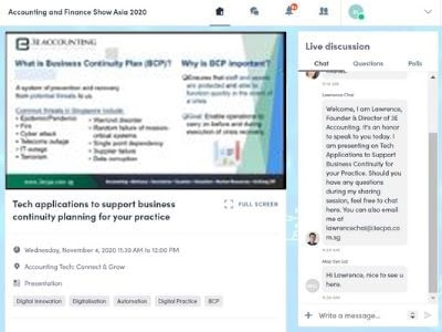 3E Accounting Founder Lawrence Chai Invited to Speak at Accounting and Finance Show Asia
