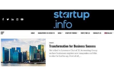 Founder Lawrence Shares Insights on Startup.info