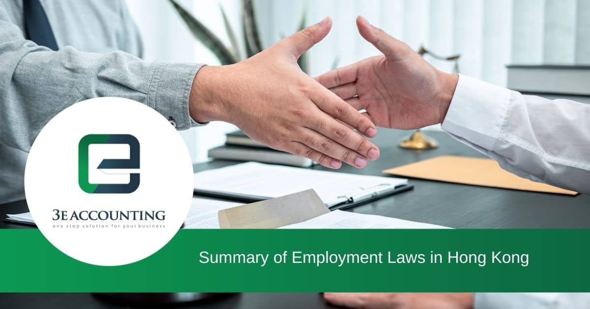 Summary of Employment Laws in Hong Kong the Overview