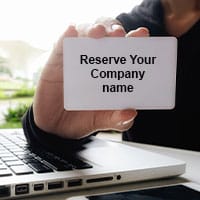 Company name reservation