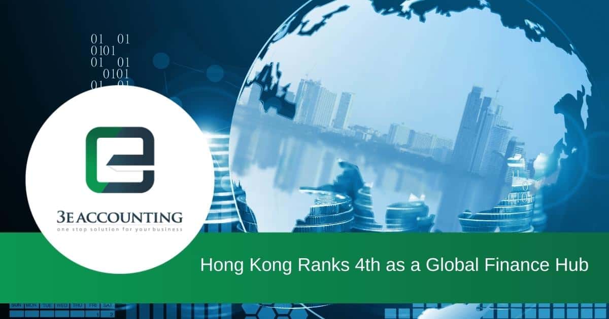 Hong Kong Ranks 4th as a Global Finance Hub