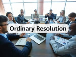 Ordinary Resolution - Business Compendium