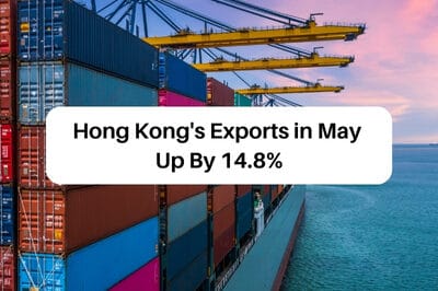 Hong Kong's Exports Rise by 14.8% in May