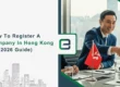 How to register a new company in Hong Kong