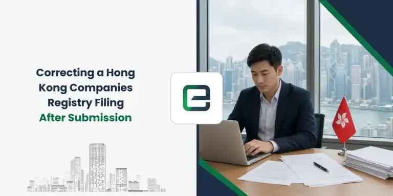 Correcting a Hong Kong Companies Registry Filing After Submission